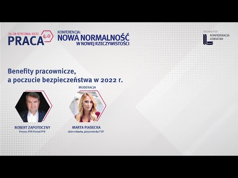 Benefity pracownicze, a poczucie bezpieczeństwa w 2022 r. - rozmowa z prezesem PFR Portal PPK