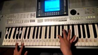 Načo pôjdem domov - Čardáš - (Klávesy) - (Piano), ako nato bez not, Yamaha PSR-S710