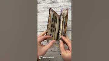 Small peek of my accordion journal #shorts
