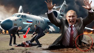 HAPPENED TODAY! GOODBYE PUTIN, Putin's private plane was shot down near Moscow by the US