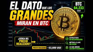 BITCOIN DEFIENDE LOS 64K MIENTRAS LOS ANALISTAS OBSERVAN UNA MÉTRICA CLAVE