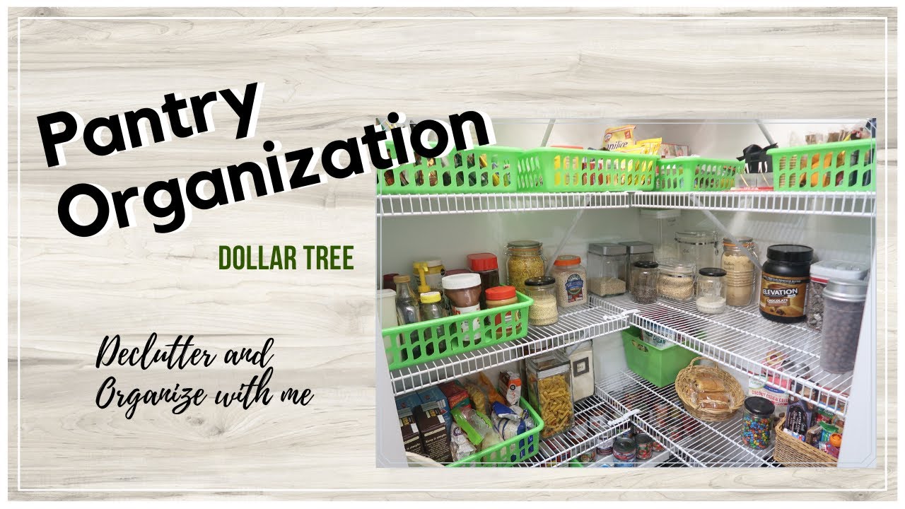 PANTRY ORGANIZATION // How To Organize Pantry // Organize With Me - YouTube