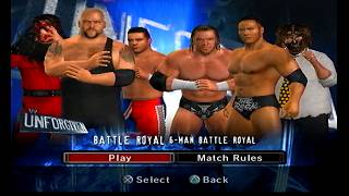 WWE SmackDown vs. RAW 2006 - Kane vs. Big Show vs. Bulldog vs. HHH vs. Rock vs. Mankind