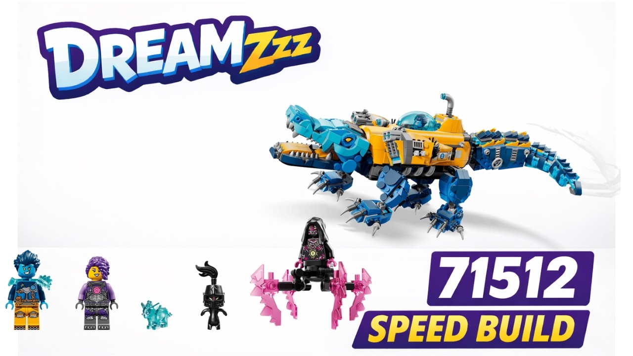 Lego 71512 Dreamzzz Speed Build  Relaxing No Talk Build