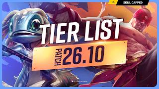 NEW TIER LIST for PATCH 26.10 - League of Legends NEW TIER LIST for PATCH 26.10 - League of Legends