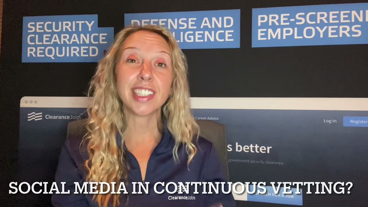 Social Media Monitoring of Clearance Holders