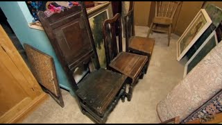 18th Century Oak Chairs in North Wales  Salvage Hunters 1210