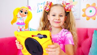 Diana and Roma in a New Runner Game for kids   Love  Diana Pet Dash   360P screenshot 2