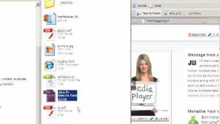 Adobe Flash CS4 Video Tutorial part 24 SWFObject & JW Player pt. 1