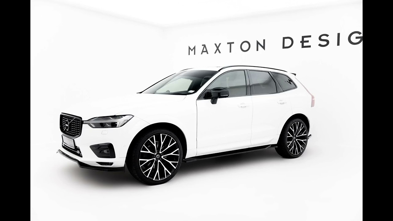 Maxton Design Volvo XC60 R Design Splitter Spoiler Side Skirt Diffuser Styling Tuning