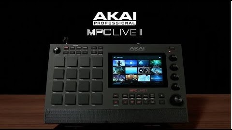 Akai Professional MPC Live II Standalone Production System | Gear4music overview