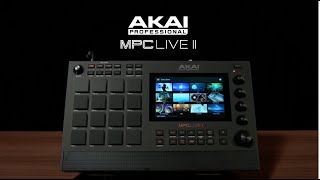 Akai Professional MPC Live II Standalone Production System | Gear4music overview