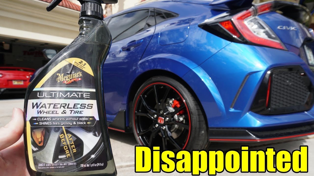 Meguiars Waterless Wheel Cleaner Review. 2019 Civic Type R. YouTube
