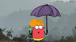 happy Monsoon | monsoon animation video | funny Animation video | cartoon | 2d animation