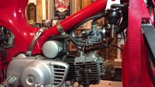 1981 Honda C70 Passport (16) – Air Leak (Part 1)