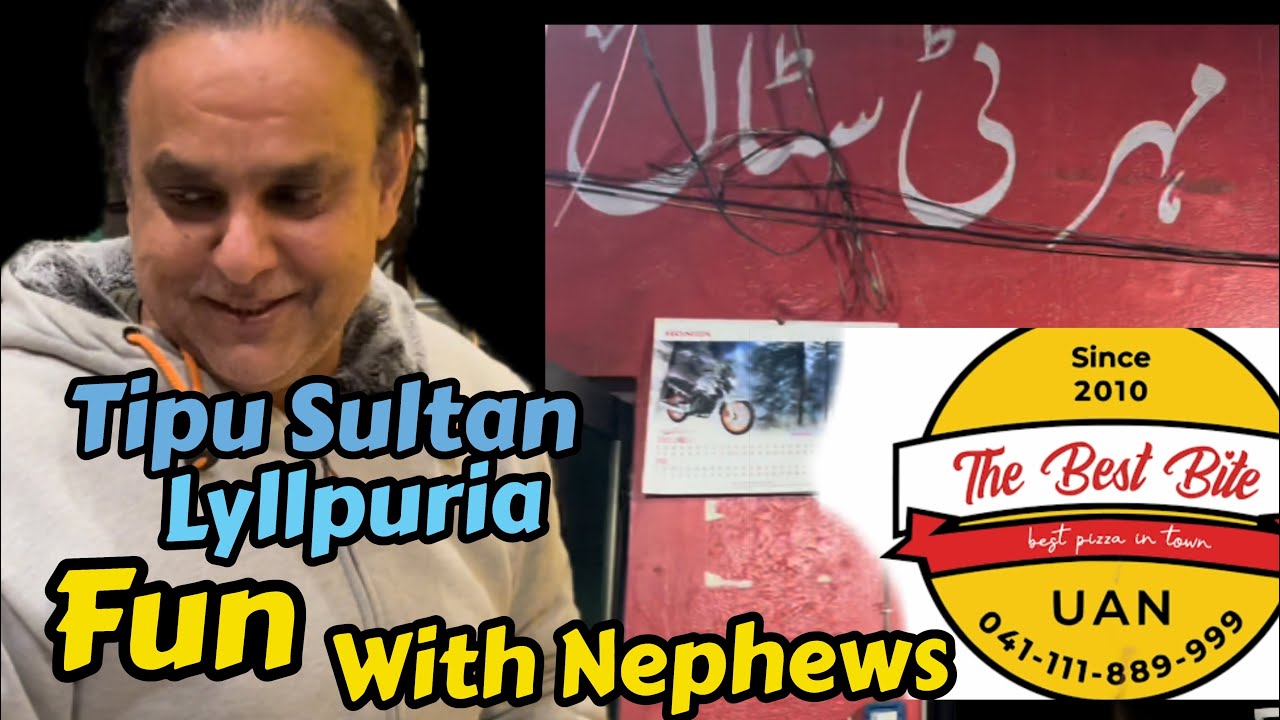 Late night Fun with dashing nephews in Faisalabad Pakistan,mahar tea stall,the best bite Faisalbad