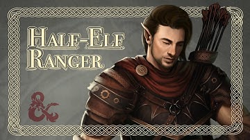 Half-Elf Ranger - Procreate Character Design Timelapse