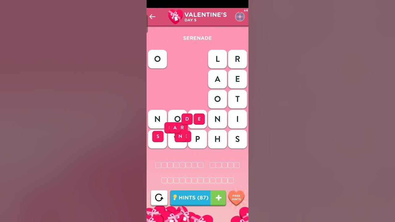 Wordbrain 2 Valentines Day Event Day 5 2023 Answers Youtube