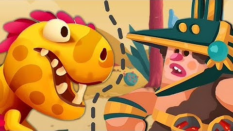 T-REX vs Tank Caveman bomb Fight - Dino Bash 2 Travel Through time Gameplay