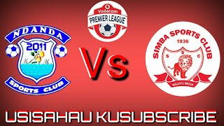 LIVE:Ndanda Vs Simba SC