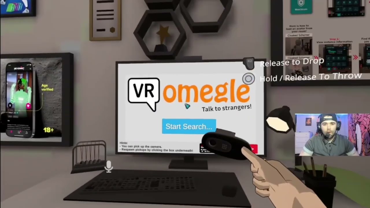 Vr Chat Omegle One Question GO