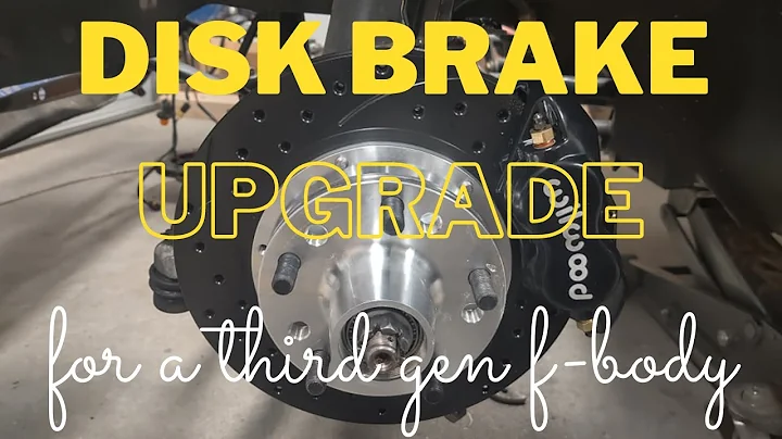 Third Gen Brake Upgrade
