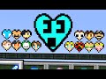 Minecraft, But YouTubers Are Hearts..