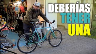 Deberías tener una MTB de los 90 - Restomod Peugeot Safari