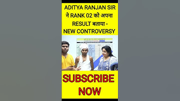 ADITYA RANJAN SIR VS NEETU MAM NEW CONTROVERSY #shorts #short
