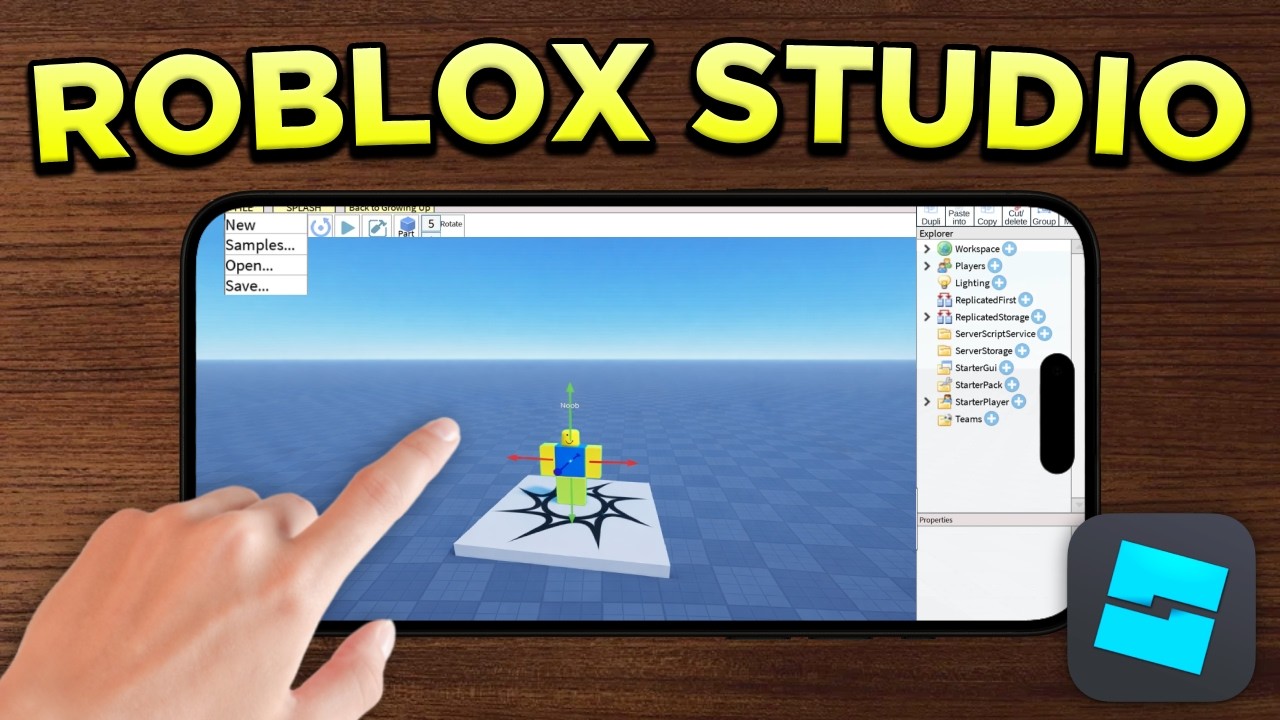 How to Get Roblox Studio on MOBILE! (2026) | IOS & Android - Make Roblox Games On Mobile