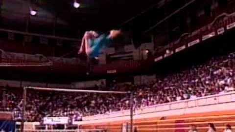 Michelle Campi - Uneven Bars - 1992 Phar-Mor U.S. Championships - Women