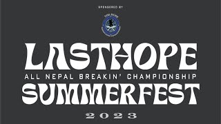 Bboy shammy & Cheats Vs Soulmatez crew semi final 2vs2 break-in battle Last hope summerfest 2023