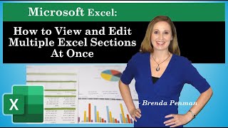 How to View and Edit Multiple Excel Sections at Once