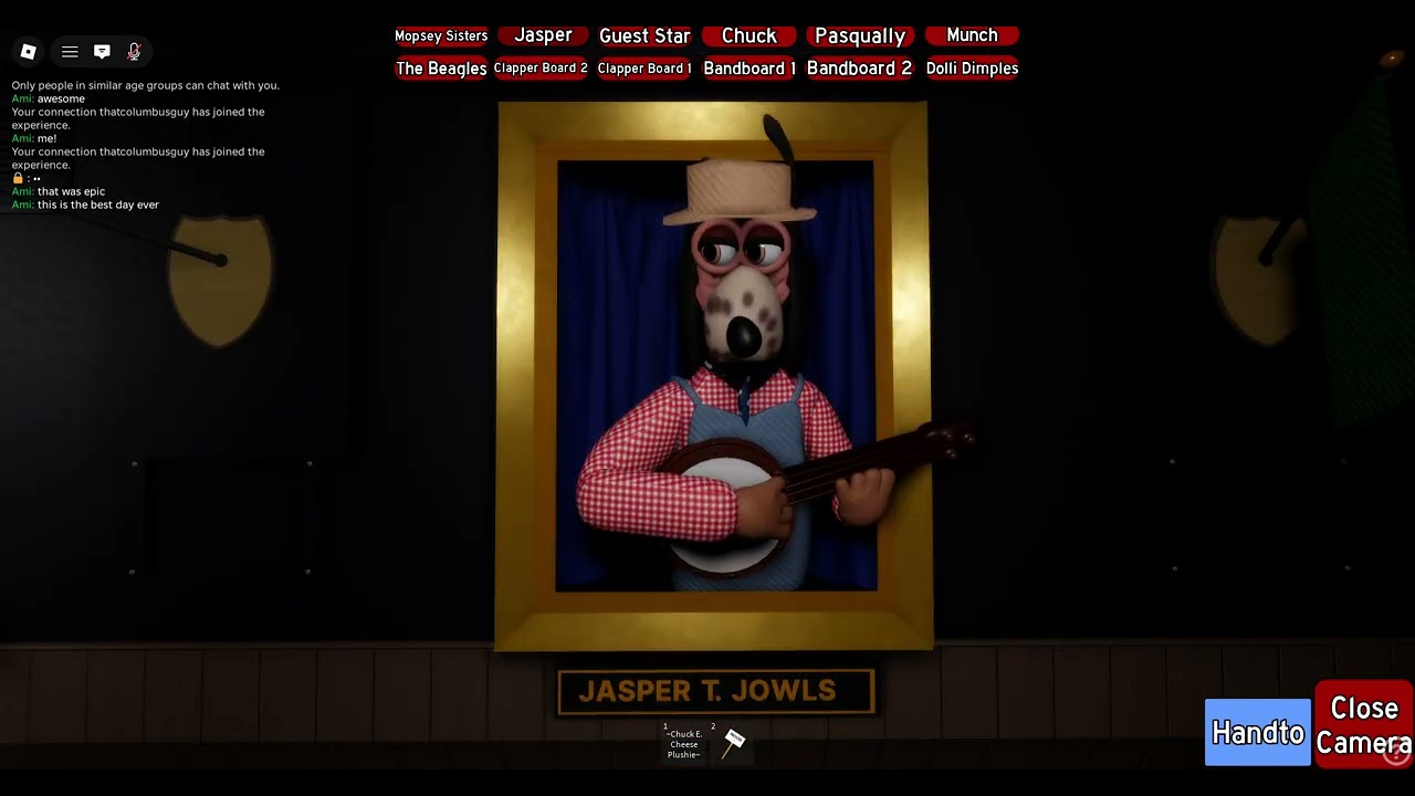 Roblox - Chuck E. Cheese's Pizza Time Theatre Santiago, Los Frailes - Uncle Sam Medley