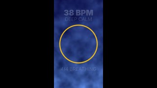 38 bpm | Deep Calm | Guided Breathing Exercise for Relaxation and Stress Relief