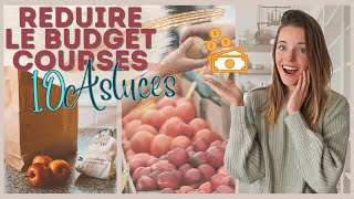 10 Astuces faciles pour réduire votre budget courses & économiser beaucoup d'argent 💰