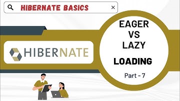 Eager vs Lazy Loading | Hibernate tutorial | Beginner Course | Basics of Hibernate | ORM Framework