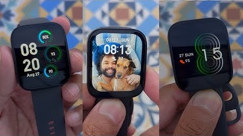 Amazfit BIP 5 - How to change and download Watch Faces