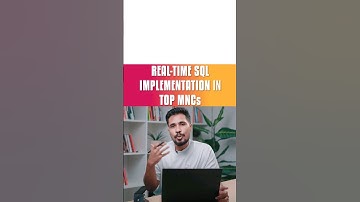 SQL Real-Time Implementation #sql #python #datascience