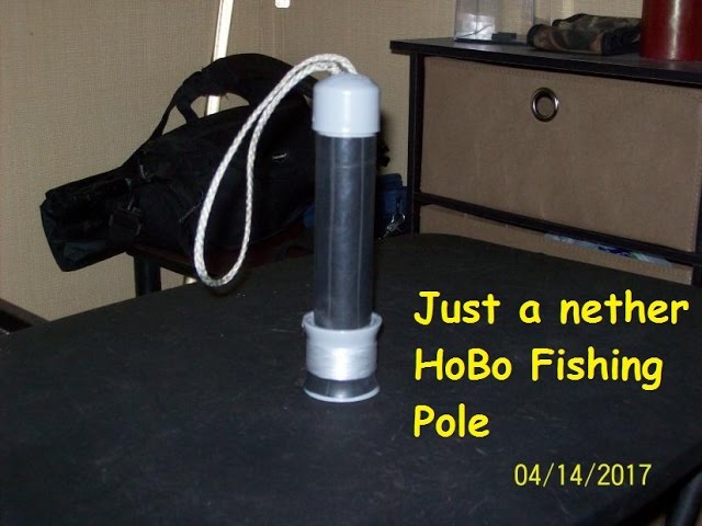 Make a hobo fishing kit and bait stick snare, all in one! 