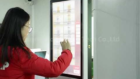 Wall mount or floor standing 27inch self service ordering kiosk with face recognition
