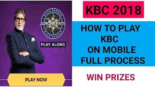 How To Play KBC Play Along On Mobile 2018 | KBC 2018 Regestration | Kbc 10 Play Along Sony Liv App screenshot 3