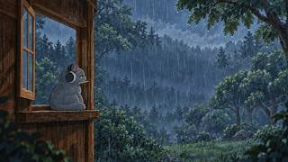 When It Rains, It's Okay to Be a Little Noisy 🌧️ Rainy Day Lo-fi Jazz