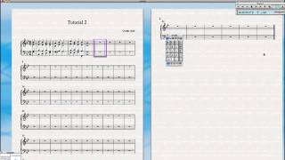 Tutorial 2 - Four part writing with Sibelius