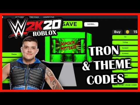 Wwe 2k20 Roblox Entrance Codes Dominik Mysterio 2021 Youtube - roblox wwe 2k20 entrance codes