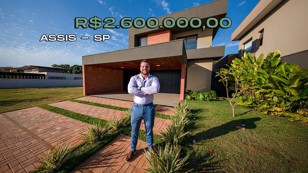 Conheça o Sobrado com Iluminação Perfeita no Residencial Provence, em Assis!