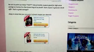 HOT New printable coupons....$9.99 off Purina Pro Plan Dog & Cat Food!!!!  Hurry & print now!!!