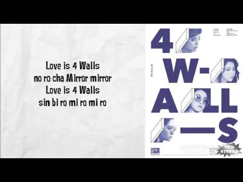 F(x) - 4walls lyrics (easy lyrics) - YouTube