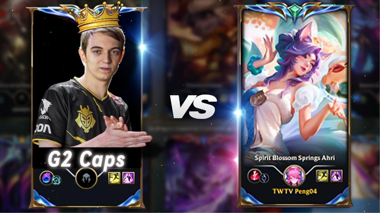 Ahri vs Ryze G2 CAPS ft, KC Yike & KC Caliste