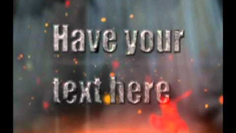 Amazing explosive after effects intro video